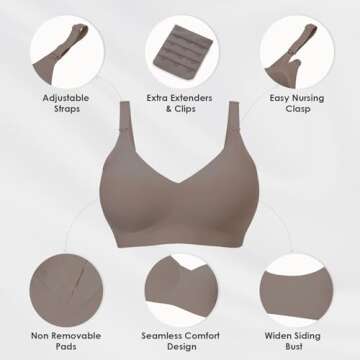 As Fairy Nursing Bralette for Support and Comfort