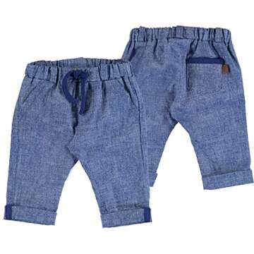Mayoral Baby Boys Jogger Pants - Soft Cotton with Pockets