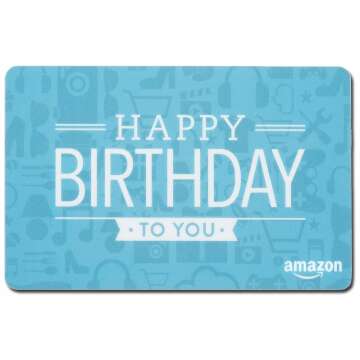 Amazon Shipping Birthday Design