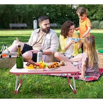 Versatile Foldable Bed Table: Perfect for Work and Play