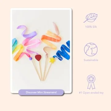 Sarah's Silks Mini Rainbow Streamer for Kids Creativity