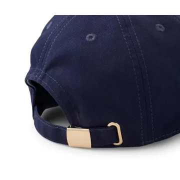 RIFLE PAPER CO. Women's Embroidered Hydrangea Baseball Cap | Stylish & Classic 100% Cotton Six-Panel Hat with Adjustable Strap (Gift for Mom, Pool, Soccer Field on The Beach or On The Go)