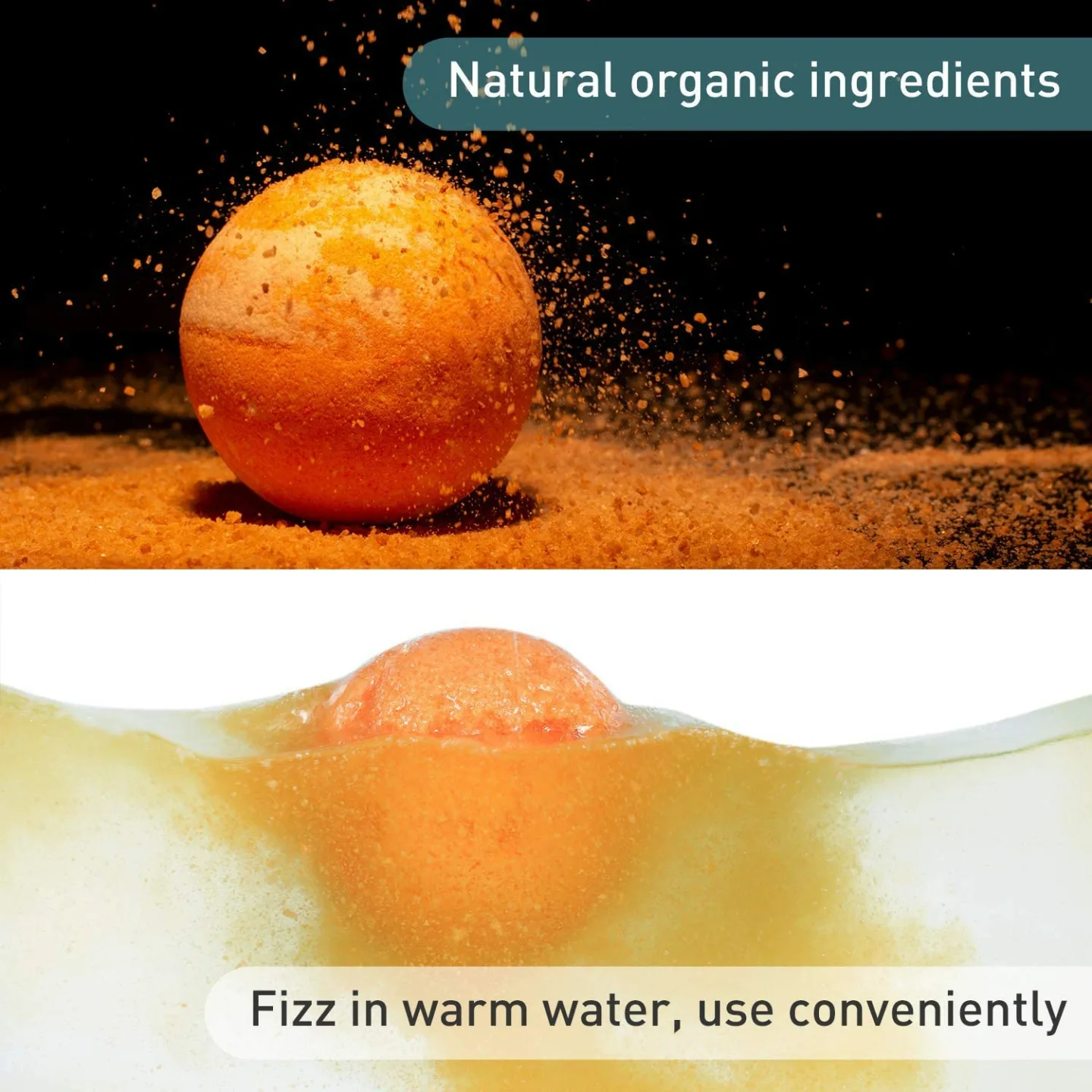 30 Pcs Organic Bath Bombs Gift Set - Handmade Fizz