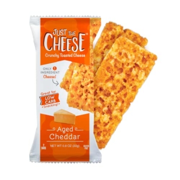 Just The Cheese Snack Bars - Crunchy Low Carb Bars