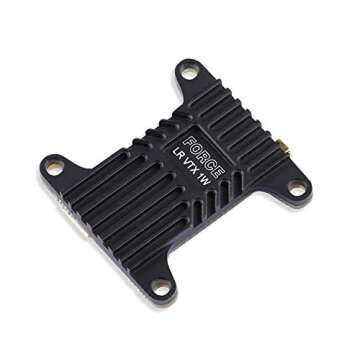 iFlight The Force Long Range 5.8G 48CH Pit/25mW/200mW/400mW/800mW/1000mW Switchable VTX FPV Video Transmitter Support OSD Frequency and Power Tuning for Long Range FPV Quadcopter Drone