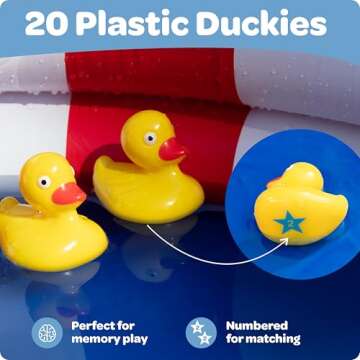 Duck Pond Matching Game for Outdoor Fun and Learning