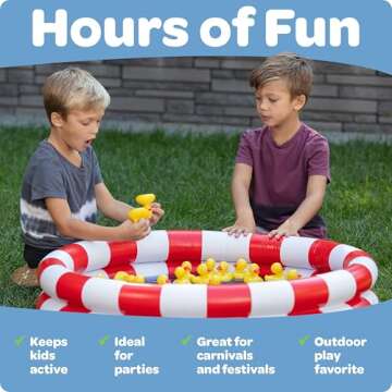 Duck Pond Matching Game for Outdoor Fun and Learning