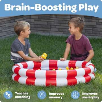 Duck Pond Matching Game for Outdoor Fun and Learning