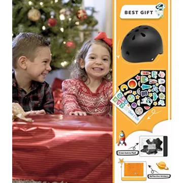 Simply Kids Helmet with DIY Stickers for Age 2-8