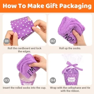 Cozy Fuzzy Socks - Happy 70th Birthday Gifts for Women