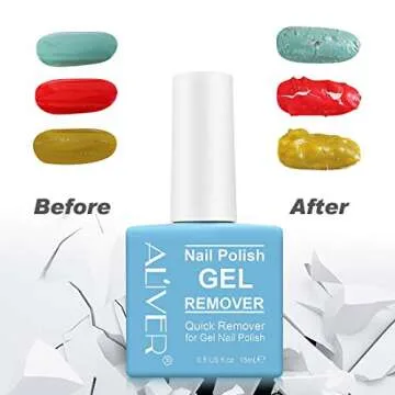 Quick Gel Nail Polish Remover for Easy At-Home Manicure