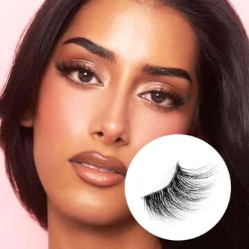 Ahrikiss Half Lashes - Natural Look 10 Pairs Cat Eye Lashes