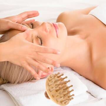 NOLITOY Wooden Scalp Massager for Spa-Like Relaxation