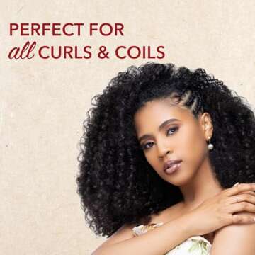 Shampoo with Mango & Shea Butter by Creme of Nature, Ultra Moisturizing for Dry Dehydrated Hair, 12 ...