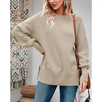 Trendy Oversized Pullover Sweater for Women