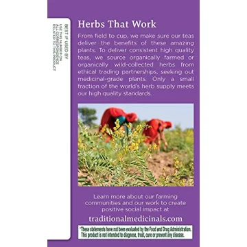 Traditional Medicine Smooth Move Laxative Tea 16 Count Tea Bags Pack of 2