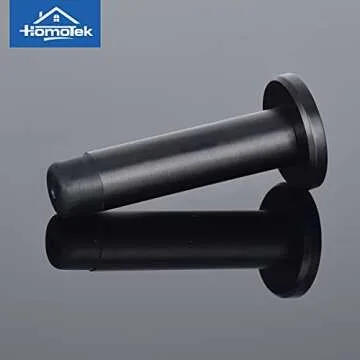 HOMOTEK Heavy Duty Solid Rigid Door Stops that Dampens Sound