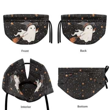 Generic Cute Ghost Teapot Dust Cover Insulated Breakfast Pot Kitchen Tea Cosy Tea Cozies with Cotton Keep Warm for Dining Room Coffee Table Desktop Decoration