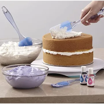 Wilton Easy-Flex Silicone Spatula Set - 3 Piece Set