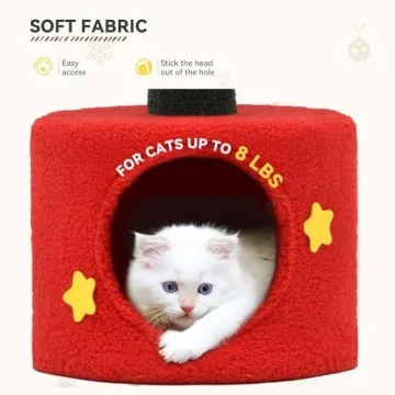 YITAHOME Christmas Cat Tree Tower - 32" Indoor Fun