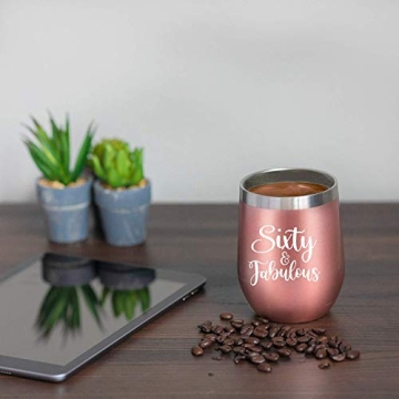60th Birthday Gifts for Women - NewEleven Tumbler