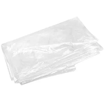 SINJEUN 100 Pack 40 x 24 Inch Clear Clothing Dust Cover Garment Bags Dustproof Hanging Clothes Suit 160 Gauge Transparent Suit Bag, Dry Ceaner Bags for Dry Cleaner, Home Storage, Travel, Clothes