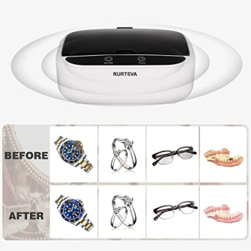 Ultrasonic Jewelry Cleaner 550ML Portable Sonic Tool