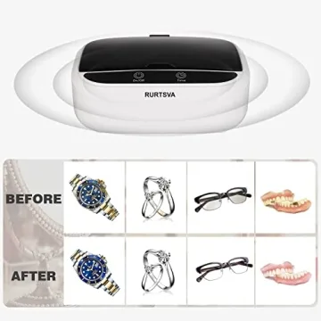 Ultrasonic Jewelry Cleaner 550ML Portable Sonic Tool