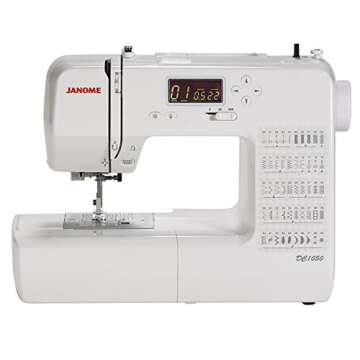 Janome DC1050 Computerized Sewing Machine Bundle with Bonus Tote Bag