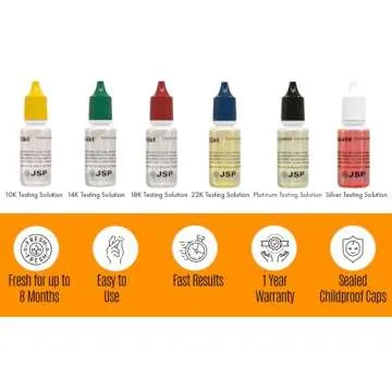Gold Silver Jewelry Tester Appraisal Kit for Precious Metals