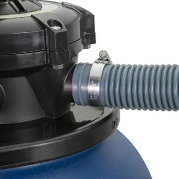 XtremepowerUS 13" Sand Filter 3/4HP Pool Pump Max 2,400 GPH High-Flow for Above Ground Swimming Pool Set Multi-Port Valve Up To 10,000 Gallons