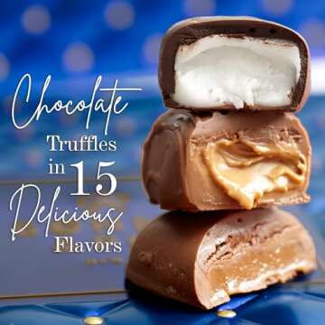 BONNIE AND POP - Chocolate Gift Basket - Chocolate Gift Box, Gourmet Food Gifts Prime - Assorted Tre...