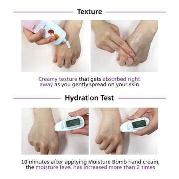 Fascy Violet Scented Moisturizing Hand Cream, Anti-Wrinkle Hand Cream Travel Size Moisturizing Lotion, Healing Hand Cream For Cracked Hands & Dry Skin - Hand Moisturizing Lotion Sets of 2