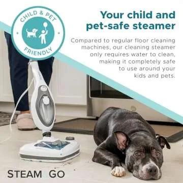 Steam and Go 10-in-1 Steam Mop for Versatile Cleaning