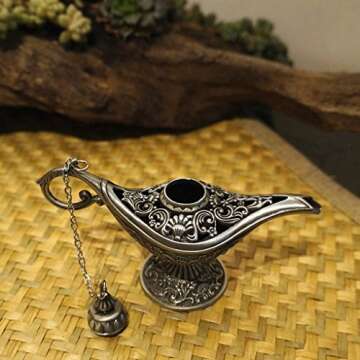 Xuanhemen Retro Zinc Alloy Magic Lamps - Incense Burner Gift