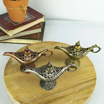 Xuanhemen Retro Zinc Alloy Magic Lamps - Incense Burner Gift
