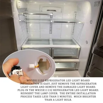 GE Refrigerator LED Light Assembly Replacement Parts