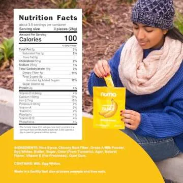 Numa Foods Banana Taffy Candy, Made with Real & Simple Ingredients: Low Sugar, High Protein, Low Calorie, All Natural & Gluten Free Banana Cream Taffy - 3 Bags with 10 Individually Wrapped Chews Each