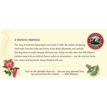 Celestial Seasonings Red Zinger Herbal Tea - Caffeine Free