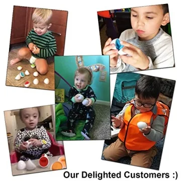Educational Color Matching Egg Set for Toddlers Easter Gift