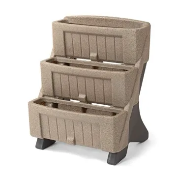 Simplay3 3-Level Multi Tiered Planter for Versatile Gardening