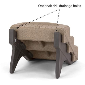 Simplay3 3-Level Multi Tiered Planter for Versatile Gardening