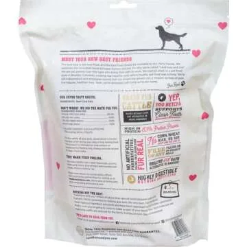 I and love and you Ear Candy Cow Ear Chews - Beef - Rawhide Alternative, Single Ingredient, Free Range Grass Fed Beef, 5ct