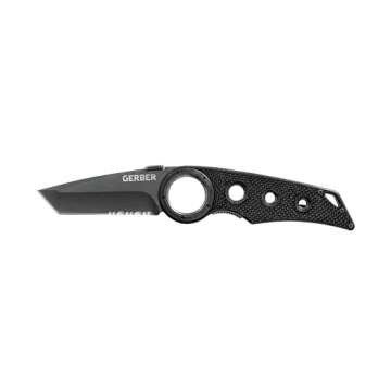Gerber Gear Remix Folding Pocket Knife - Survival and Camping 3" Tanto Knife
