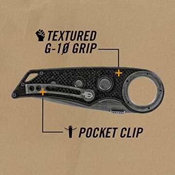 Gerber Gear Remix Knife - Versatile EDC for All Outdoors
