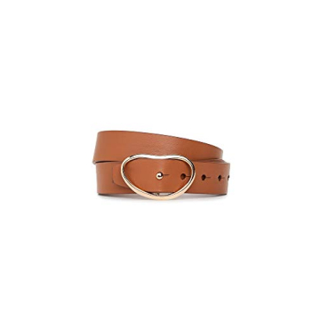 Lizzie Fortunato Women's Wide Georgia Belt in Tan for Elegance