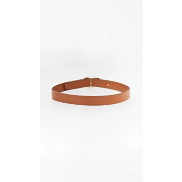 Lizzie Fortunato Women's Wide Georgia Belt in Tan for Elegance
