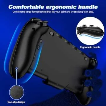 Gammeefy Switch Controllers, Wireless Switch Controller for Nintendo Switch/OLED Controller, Ergonom...