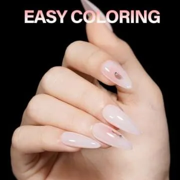 AILLSA Long Almond Nail Tips Soft Gel Full Cover Clear Gelly Nail Tips Half Matte Acrylic Nail Tips Pre-Filed Fake Press on Nail Tips for Extension Home DIY Salon Manicure 216PCS 12 Sizes