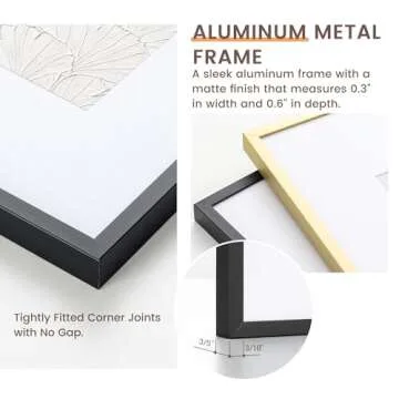 Fun Memories 20x20 Black Frame - Perfect for Your Cherished Moments